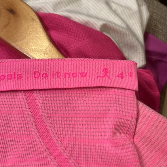 Pink Lululemon top - Picture 5 of 10